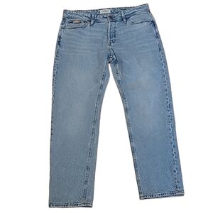 34/29 NWT JACK & JONES Light Wash Button Fly Jeans
